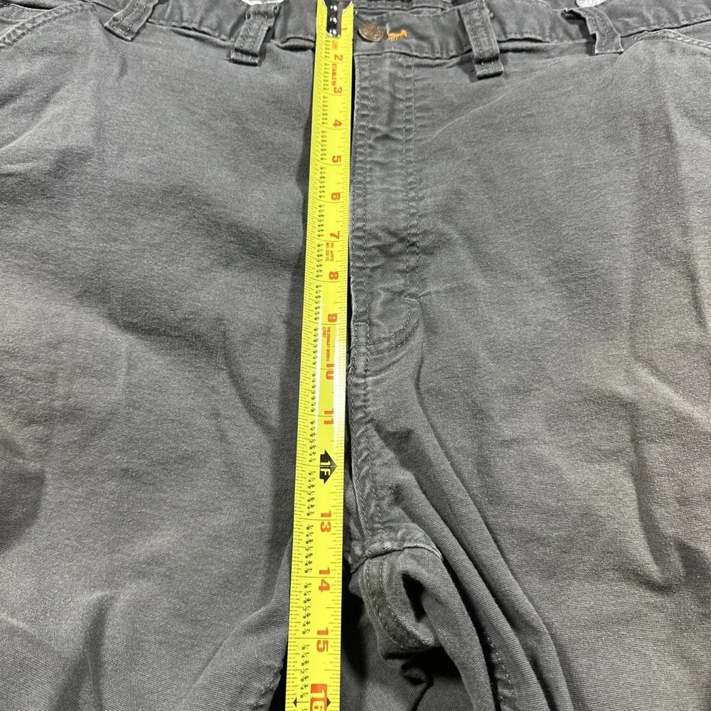 Ariat Rebar Pants Men's 48x34 M4 Relaxed Straight Cargo Pocket Stretch Gray